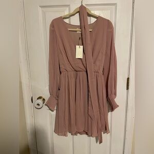 Joyfolie Dusty Pink Dress NWT